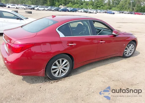 2015 Infiniti Q50 Premium from USA, damaged, VIN JN1BV7AR9FM416083